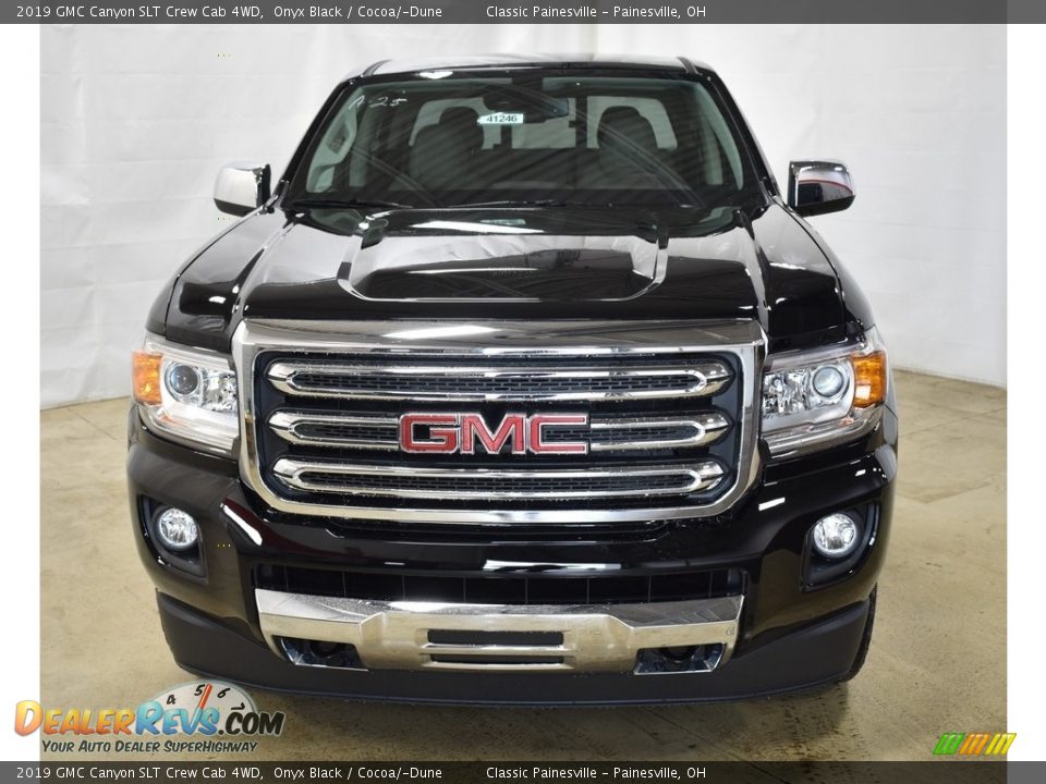 2019 GMC Canyon SLT Crew Cab 4WD Onyx Black / Cocoa/­Dune Photo #4