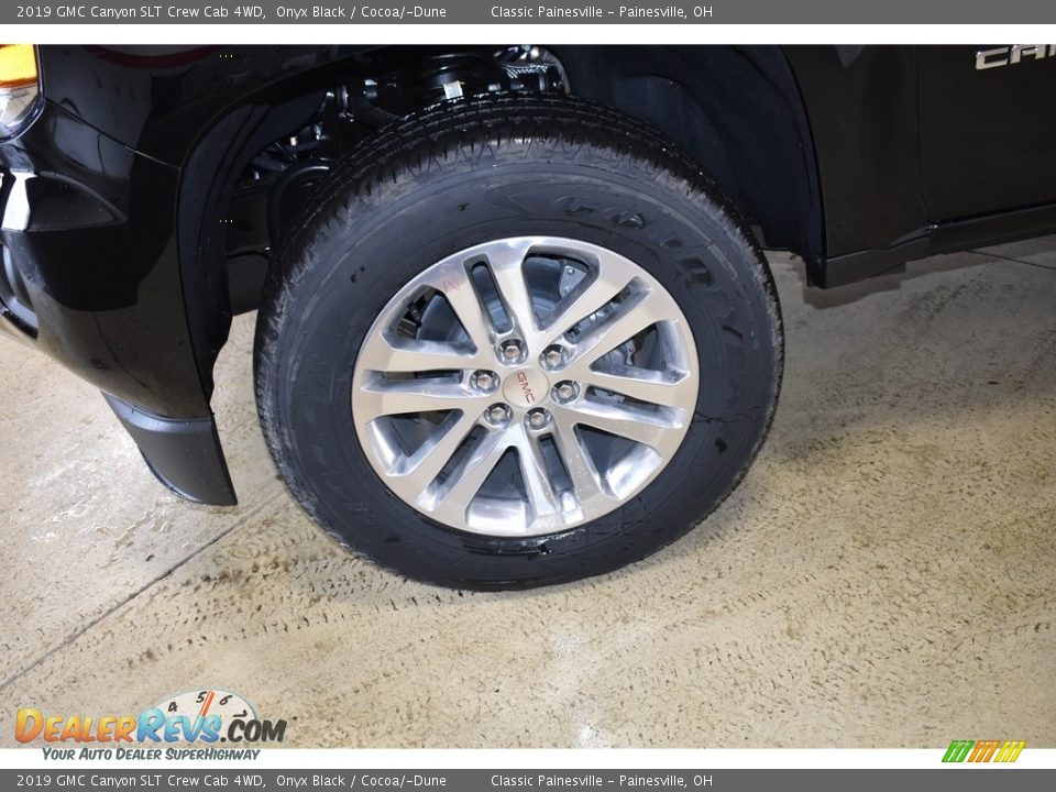 2019 GMC Canyon SLT Crew Cab 4WD Onyx Black / Cocoa/­Dune Photo #5