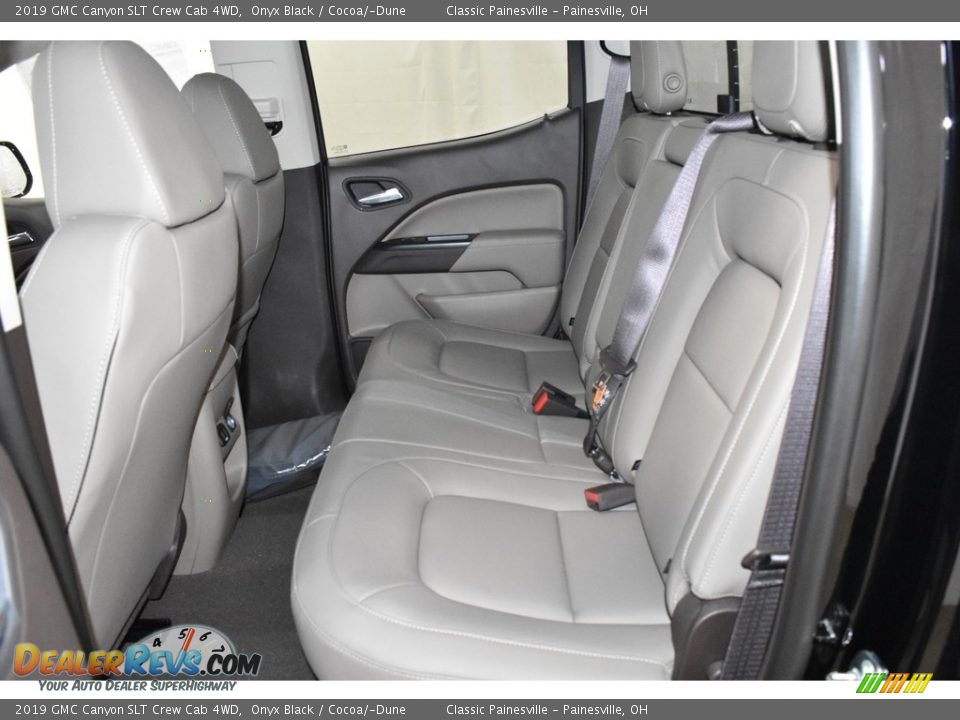 2019 GMC Canyon SLT Crew Cab 4WD Onyx Black / Cocoa/­Dune Photo #7