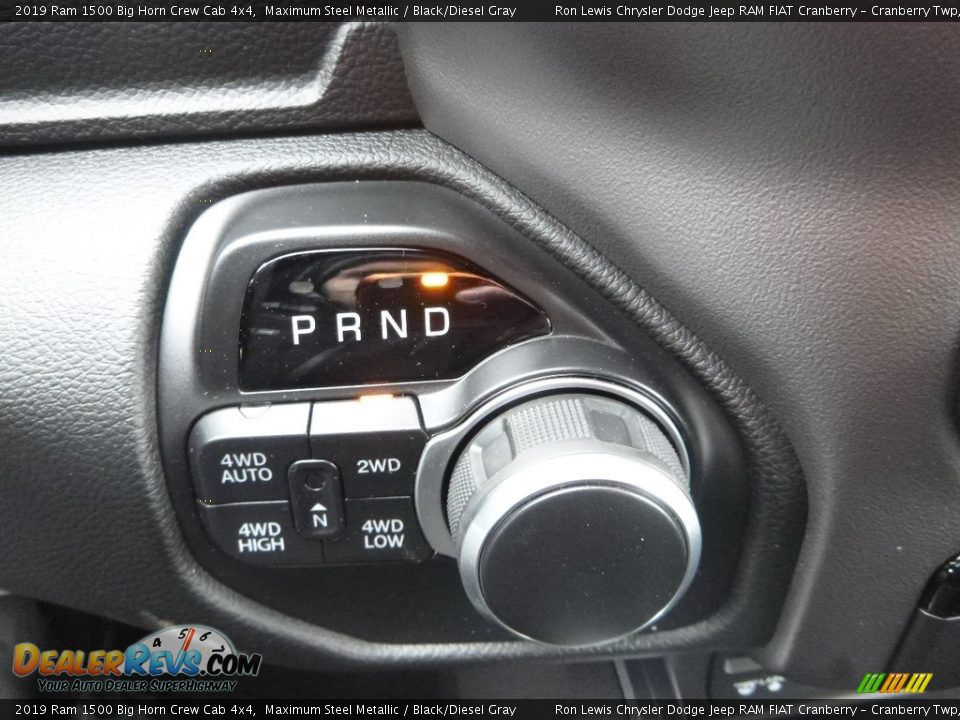 2019 Ram 1500 Big Horn Crew Cab 4x4 Maximum Steel Metallic / Black/Diesel Gray Photo #19