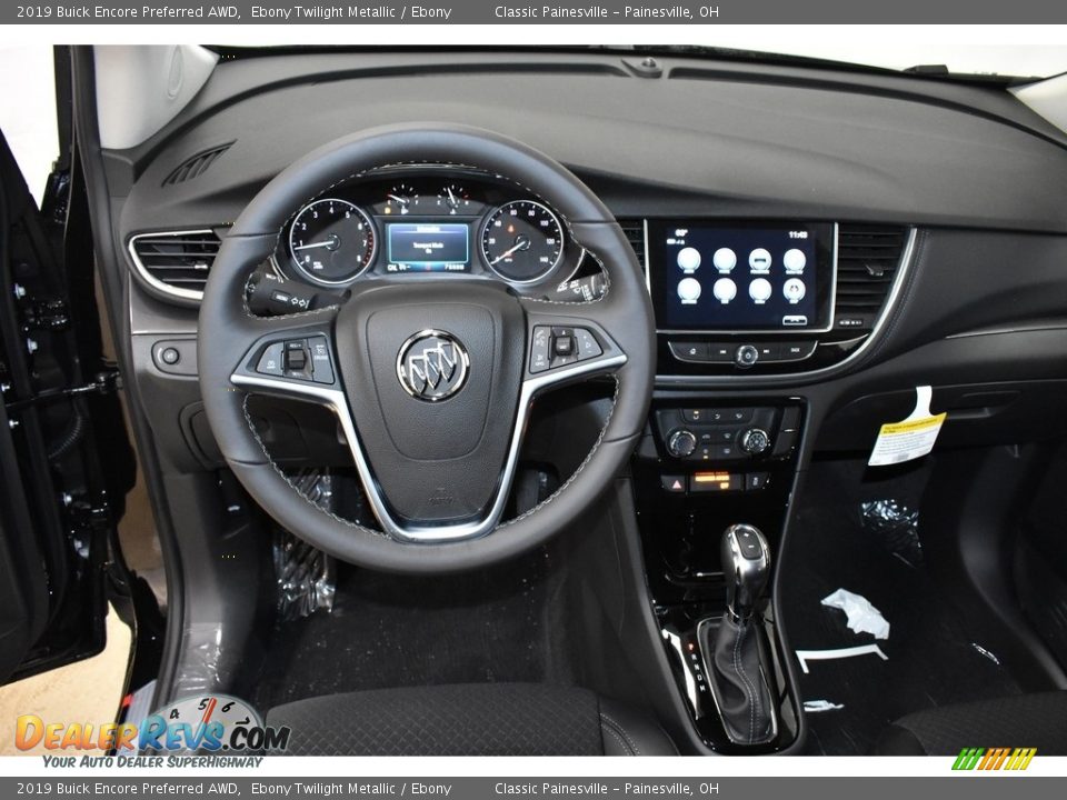 2019 Buick Encore Preferred AWD Ebony Twilight Metallic / Ebony Photo #8