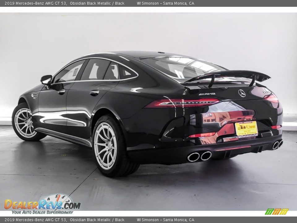 2019 Mercedes-Benz AMG GT 53 Obsidian Black Metallic / Black Photo #2