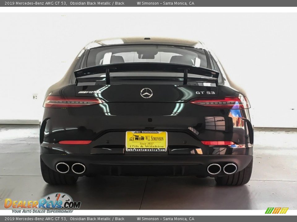 2019 Mercedes-Benz AMG GT 53 Obsidian Black Metallic / Black Photo #3