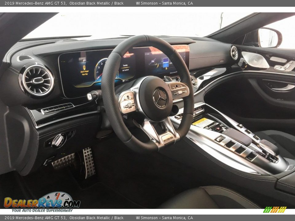 2019 Mercedes-Benz AMG GT 53 Obsidian Black Metallic / Black Photo #4