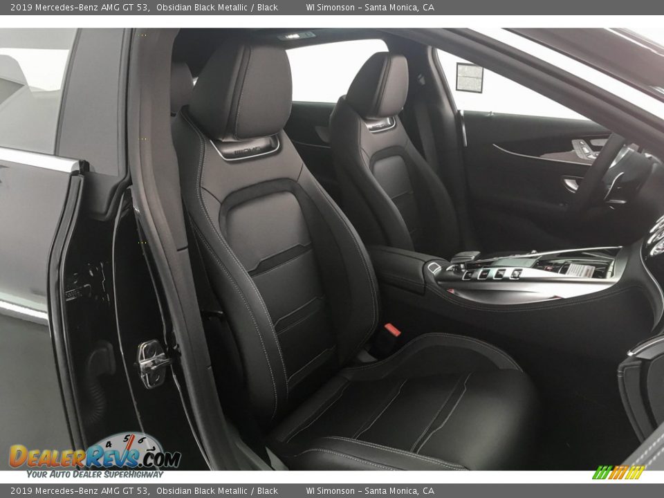 2019 Mercedes-Benz AMG GT 53 Obsidian Black Metallic / Black Photo #5