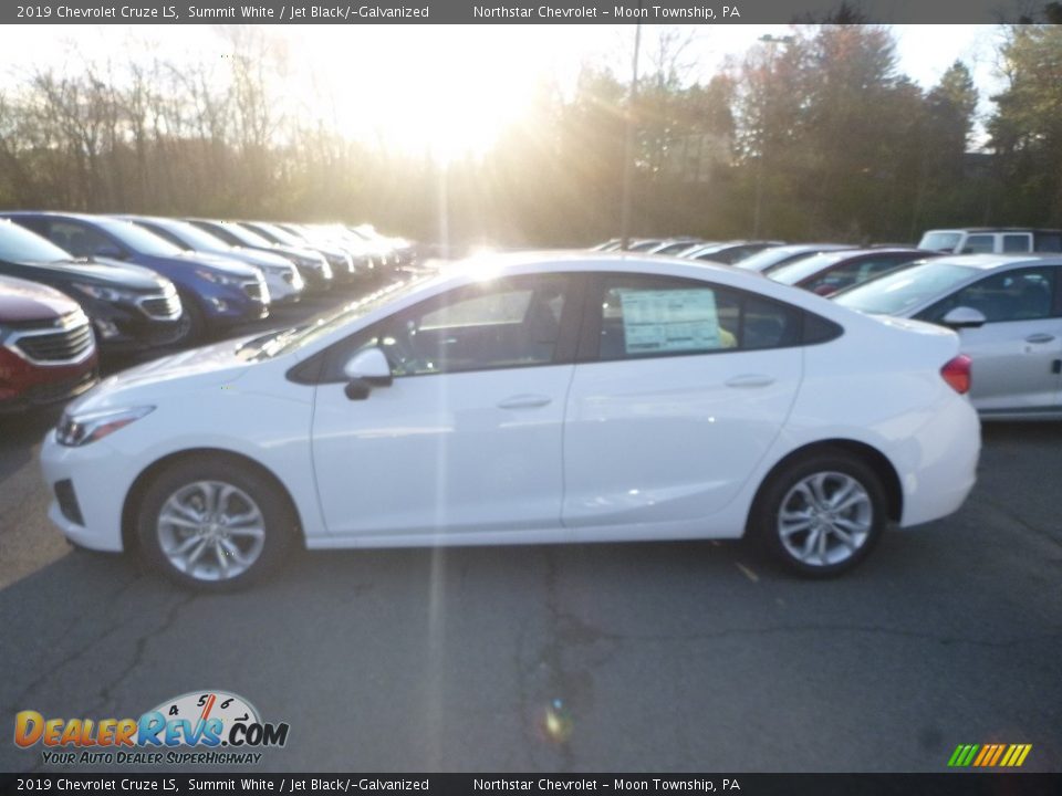 2019 Chevrolet Cruze LS Summit White / Jet Black/­Galvanized Photo #2