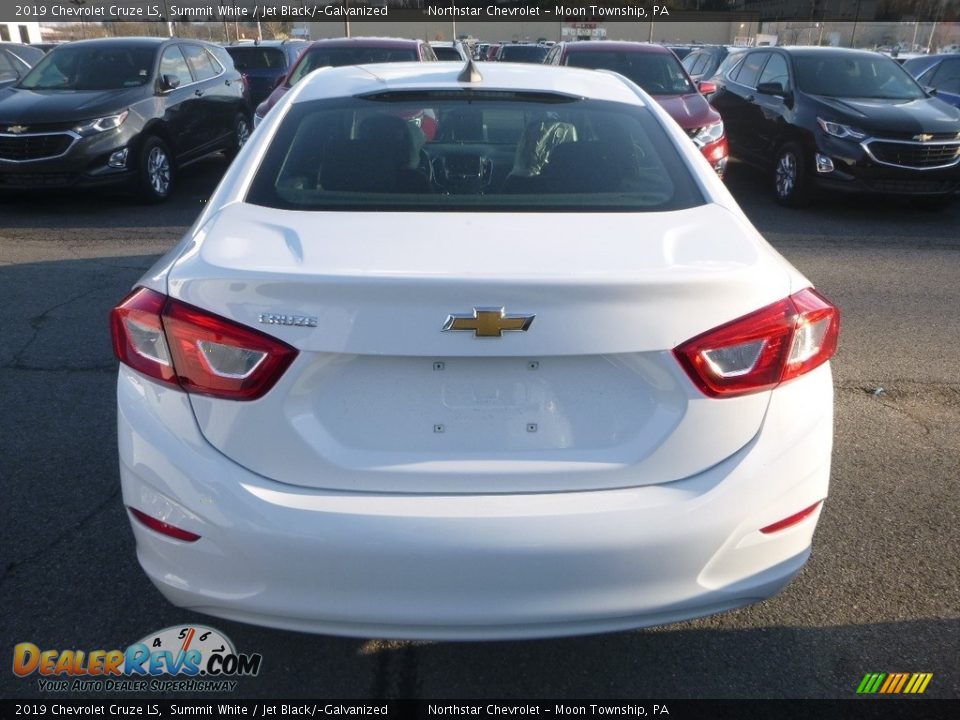 2019 Chevrolet Cruze LS Summit White / Jet Black/­Galvanized Photo #4