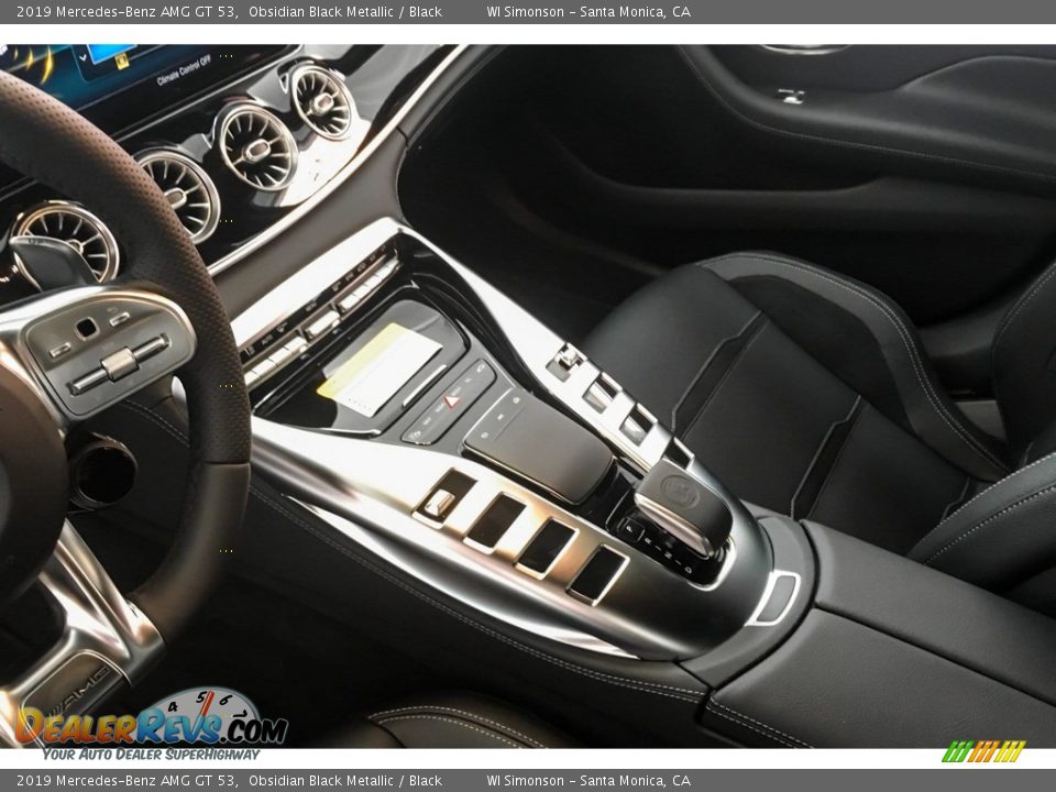 2019 Mercedes-Benz AMG GT 53 Obsidian Black Metallic / Black Photo #7