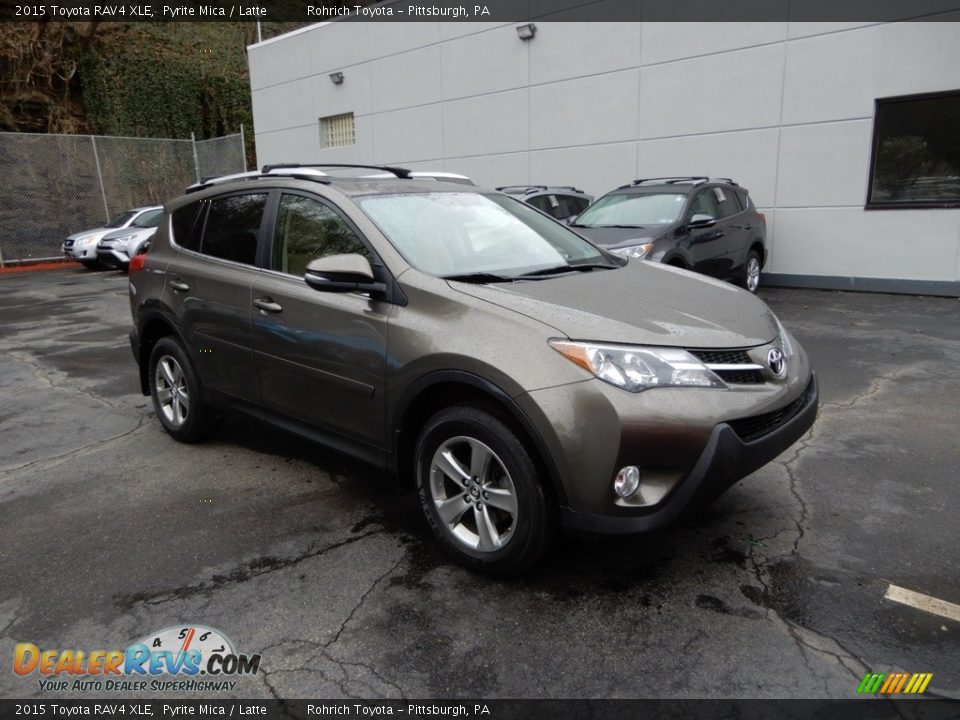 2015 Toyota RAV4 XLE Pyrite Mica / Latte Photo #1