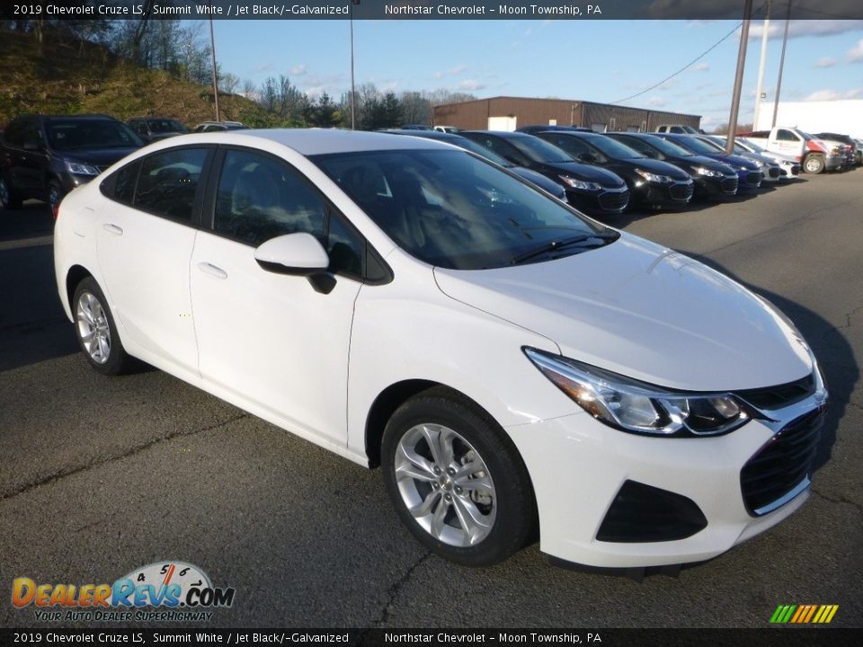 2019 Chevrolet Cruze LS Summit White / Jet Black/­Galvanized Photo #7