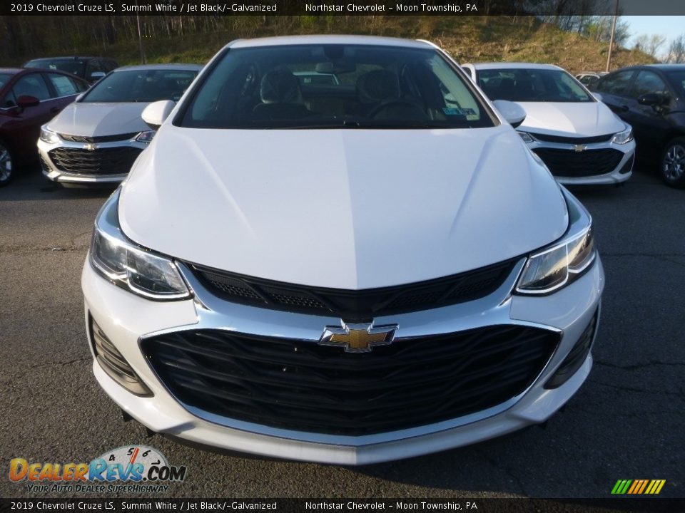 2019 Chevrolet Cruze LS Summit White / Jet Black/­Galvanized Photo #8