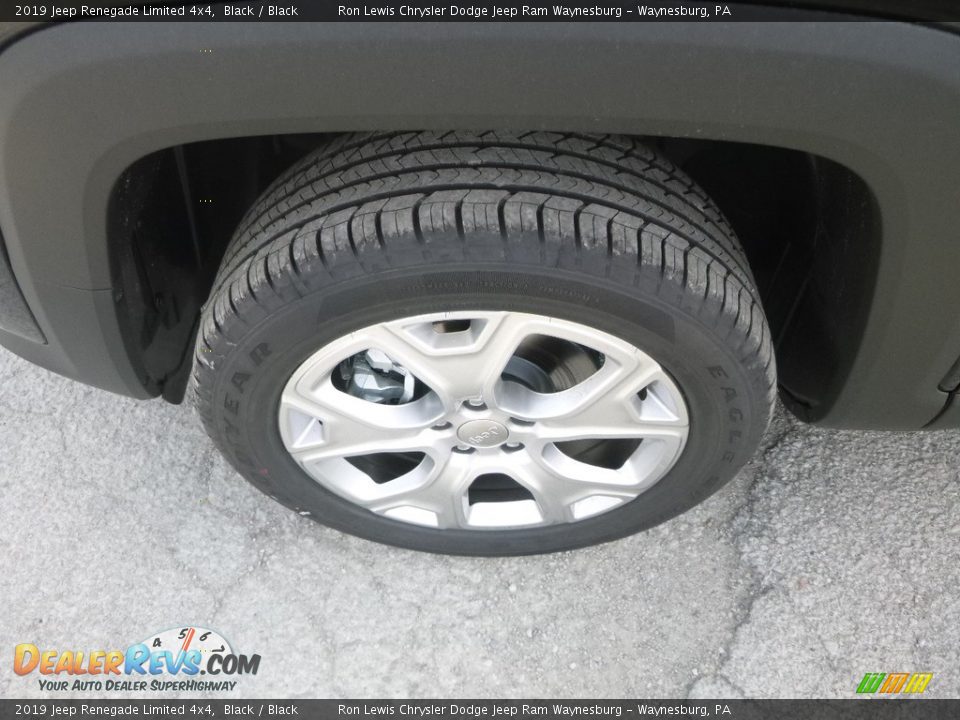 2019 Jeep Renegade Limited 4x4 Black / Black Photo #2