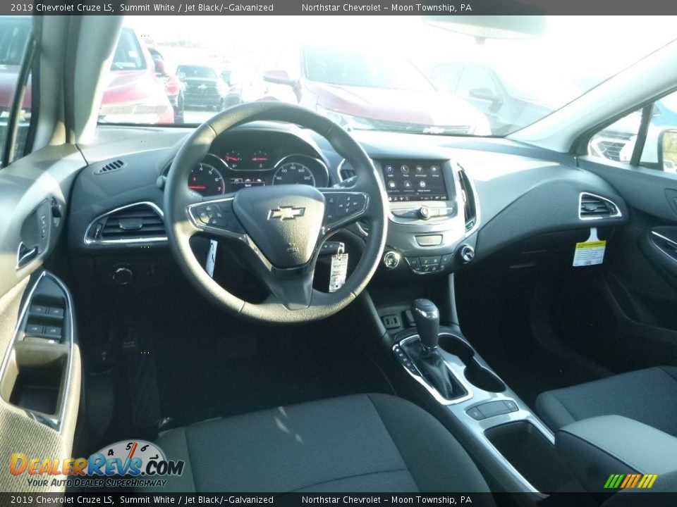 2019 Chevrolet Cruze LS Summit White / Jet Black/­Galvanized Photo #13