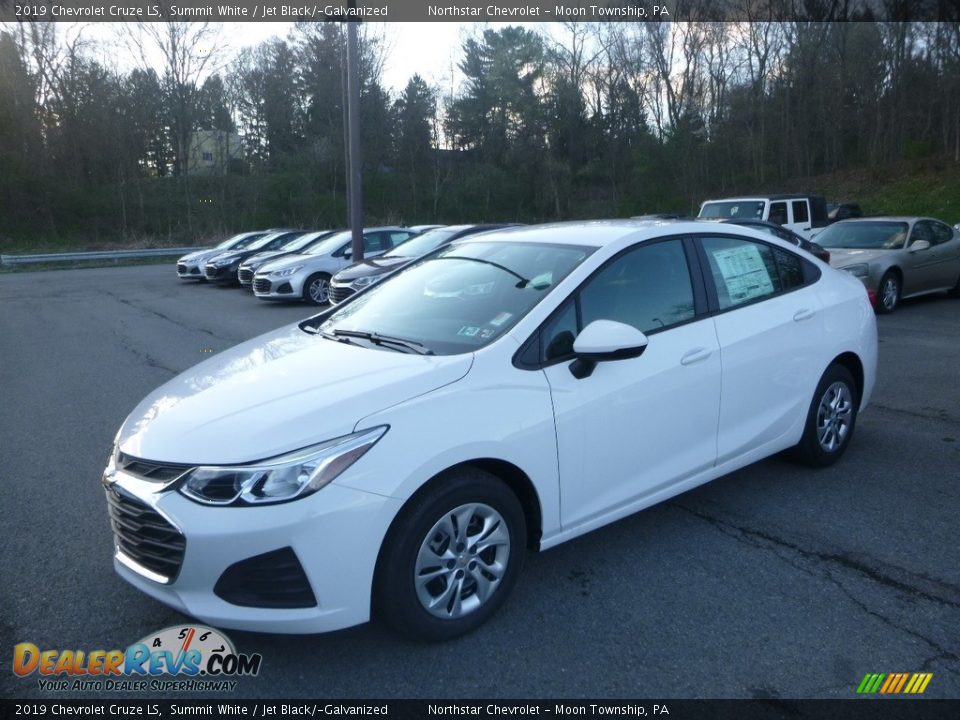 2019 Chevrolet Cruze LS Summit White / Jet Black/­Galvanized Photo #1