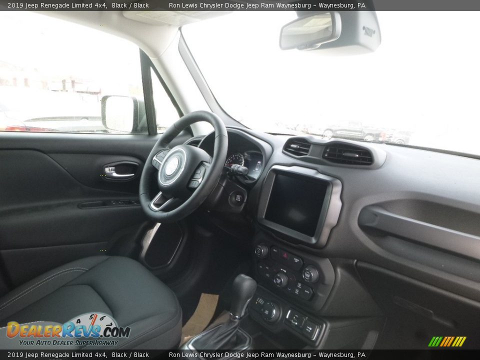 2019 Jeep Renegade Limited 4x4 Black / Black Photo #11