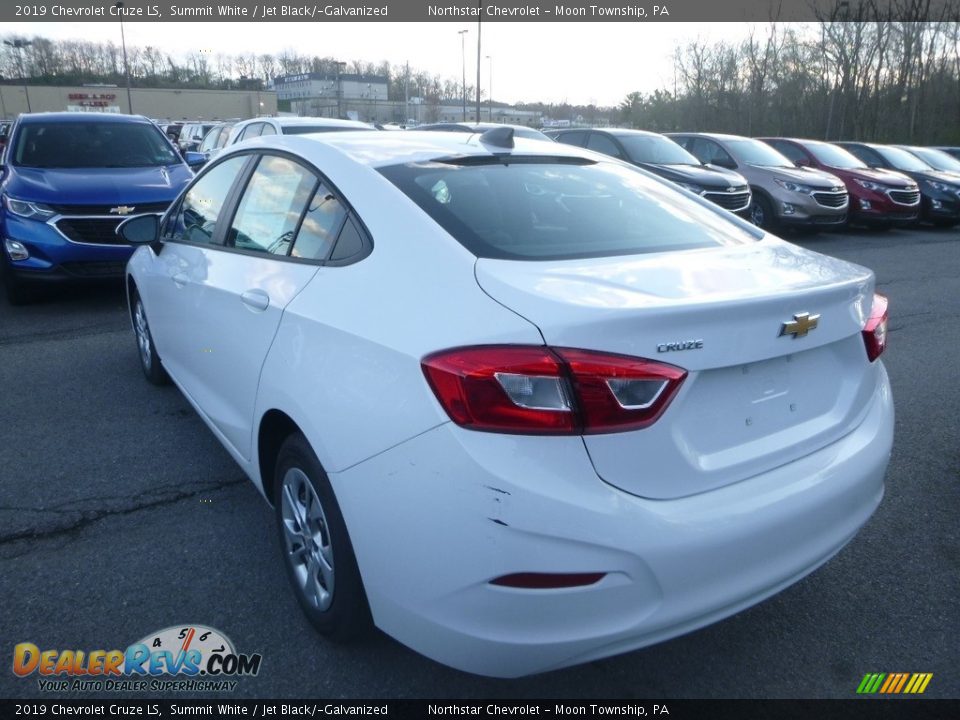 2019 Chevrolet Cruze LS Summit White / Jet Black/­Galvanized Photo #3