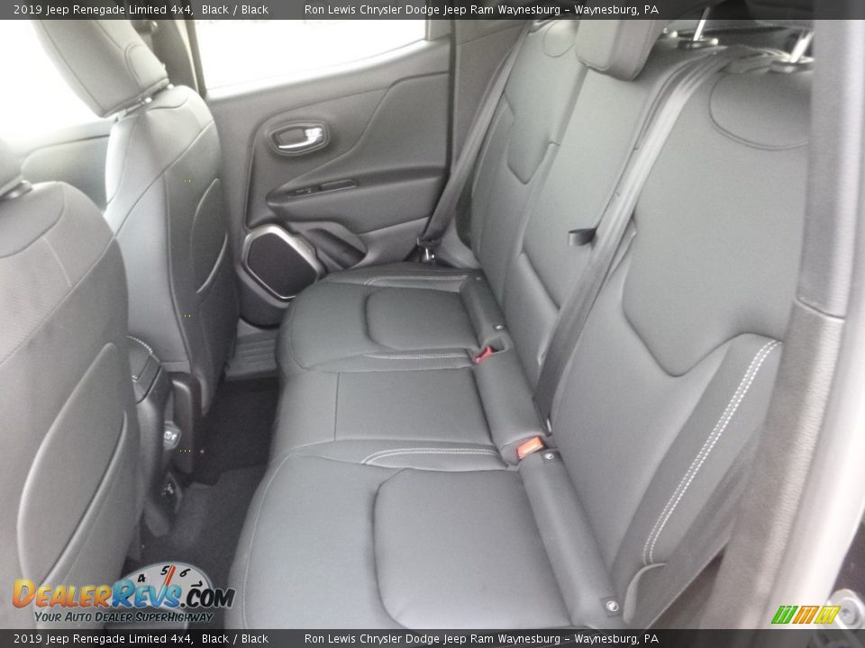 2019 Jeep Renegade Limited 4x4 Black / Black Photo #13