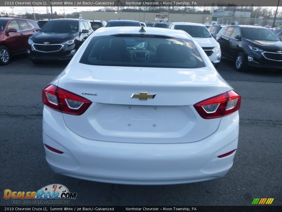 2019 Chevrolet Cruze LS Summit White / Jet Black/­Galvanized Photo #4