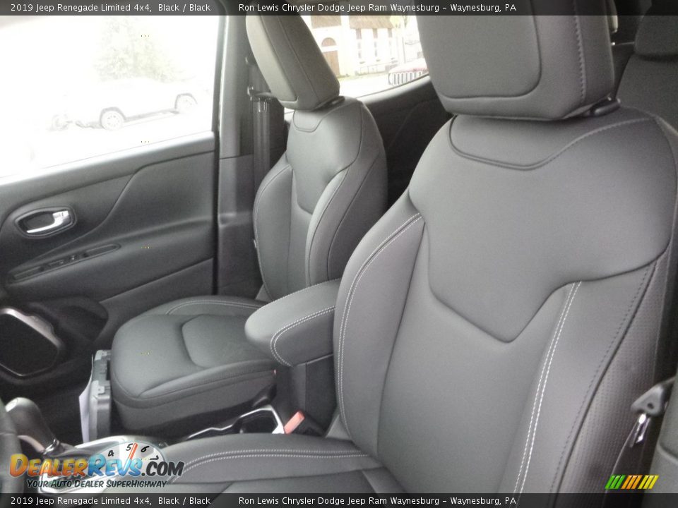 2019 Jeep Renegade Limited 4x4 Black / Black Photo #14