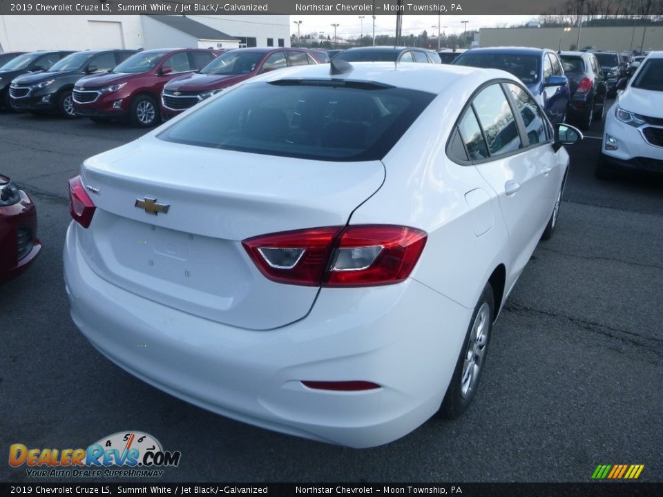 2019 Chevrolet Cruze LS Summit White / Jet Black/­Galvanized Photo #5