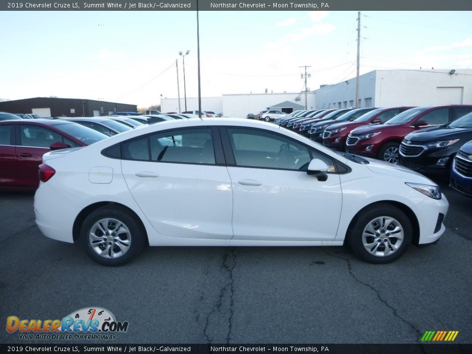 2019 Chevrolet Cruze LS Summit White / Jet Black/­Galvanized Photo #6
