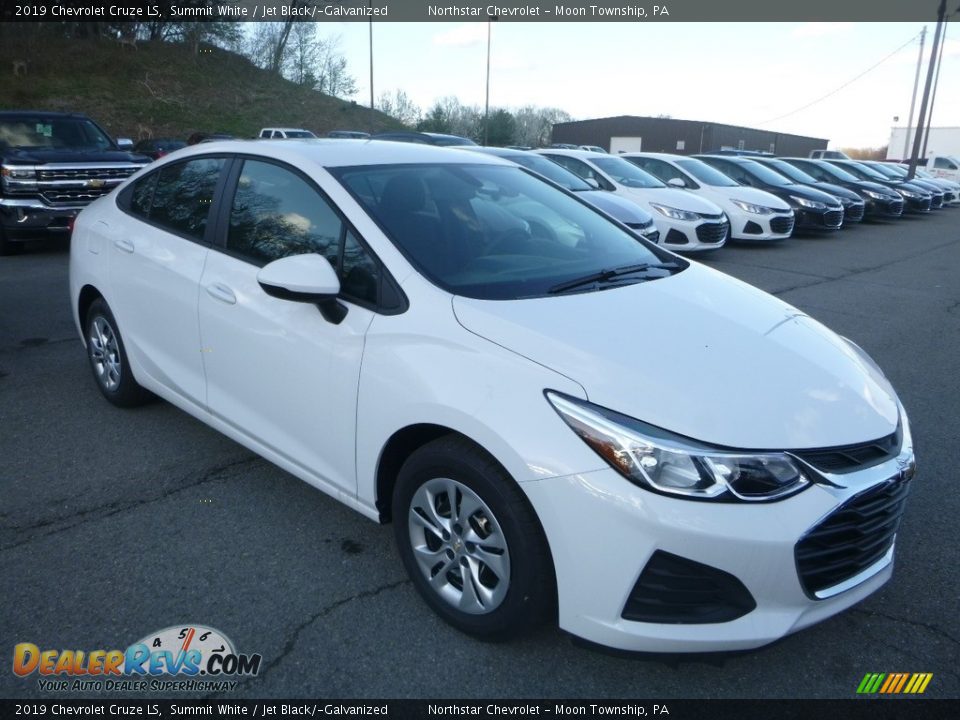2019 Chevrolet Cruze LS Summit White / Jet Black/­Galvanized Photo #7