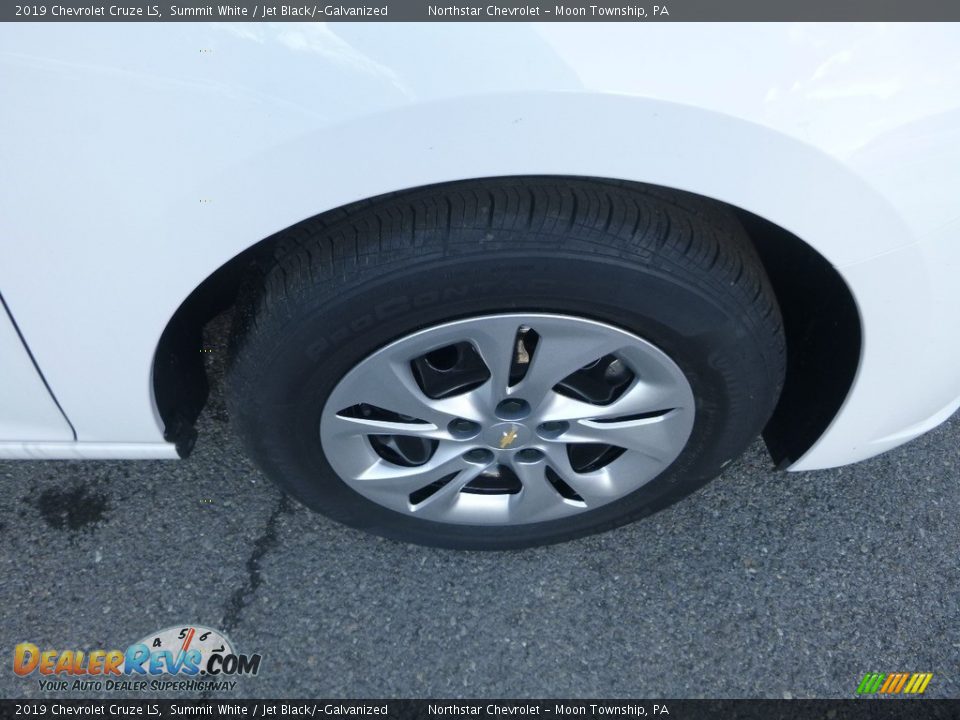 2019 Chevrolet Cruze LS Summit White / Jet Black/­Galvanized Photo #8