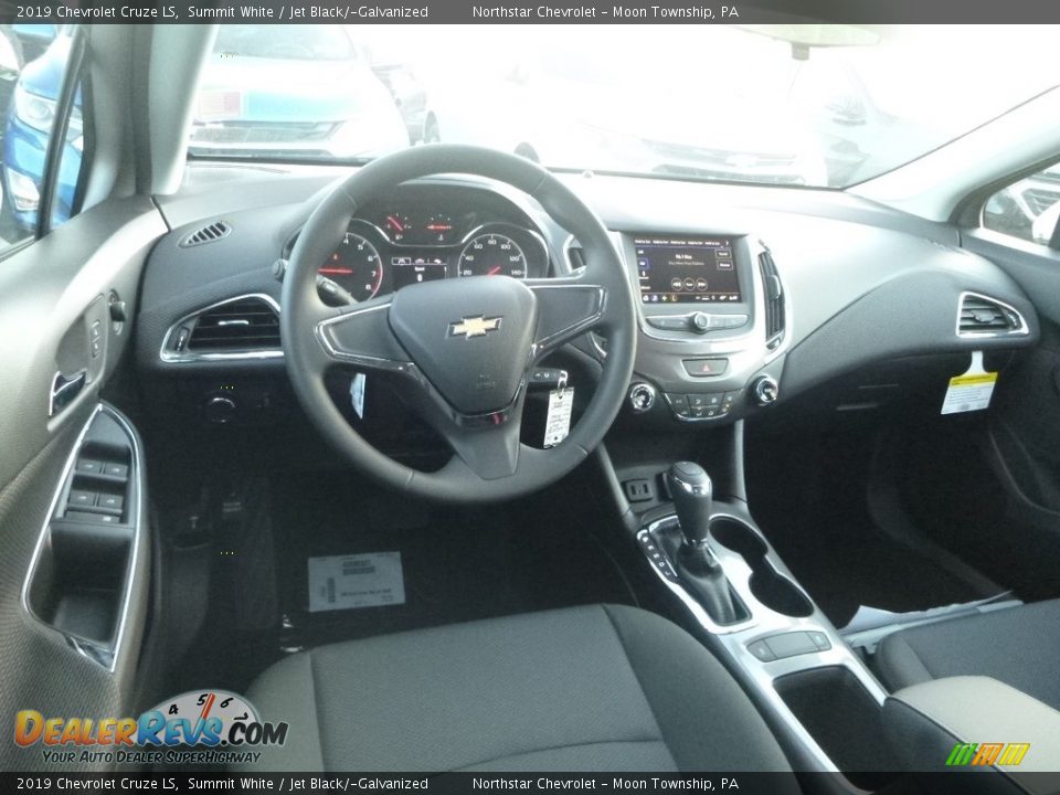 2019 Chevrolet Cruze LS Summit White / Jet Black/­Galvanized Photo #12