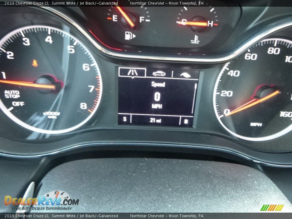2019 Chevrolet Cruze LS Summit White / Jet Black/­Galvanized Photo #19