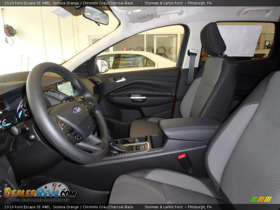 2019 Ford Escape SE 4WD Sedona Orange / Chromite Gray/Charcoal Black Photo #7
