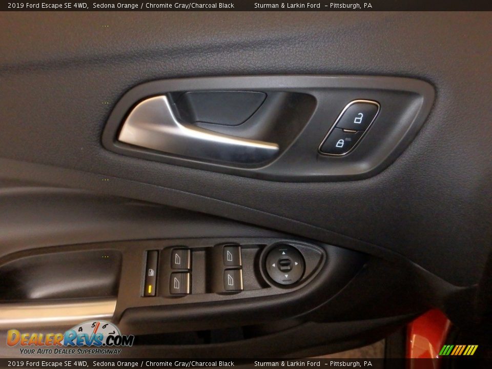2019 Ford Escape SE 4WD Sedona Orange / Chromite Gray/Charcoal Black Photo #10