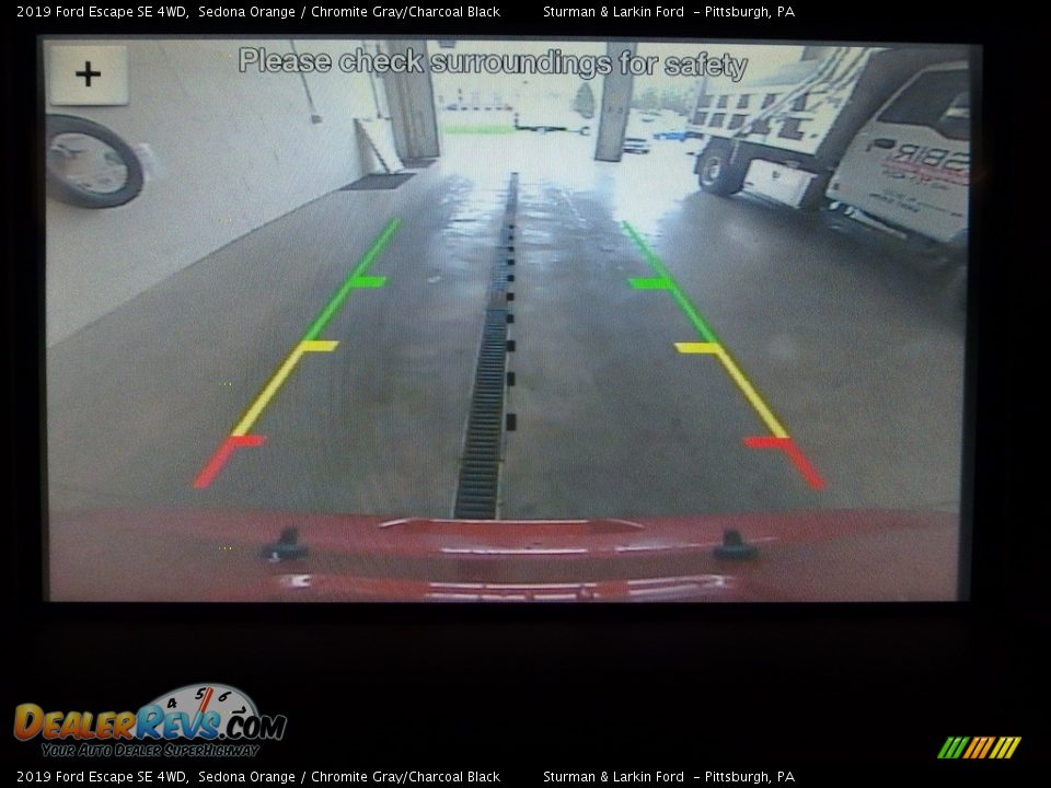 2019 Ford Escape SE 4WD Sedona Orange / Chromite Gray/Charcoal Black Photo #12