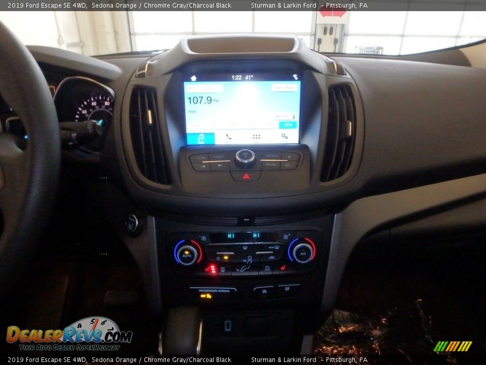 2019 Ford Escape SE 4WD Sedona Orange / Chromite Gray/Charcoal Black Photo #13