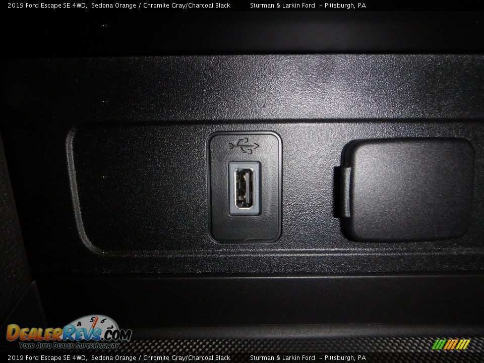 2019 Ford Escape SE 4WD Sedona Orange / Chromite Gray/Charcoal Black Photo #15