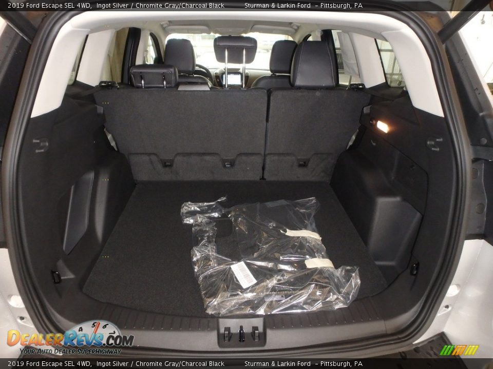 2019 Ford Escape SEL 4WD Ingot Silver / Chromite Gray/Charcoal Black Photo #3