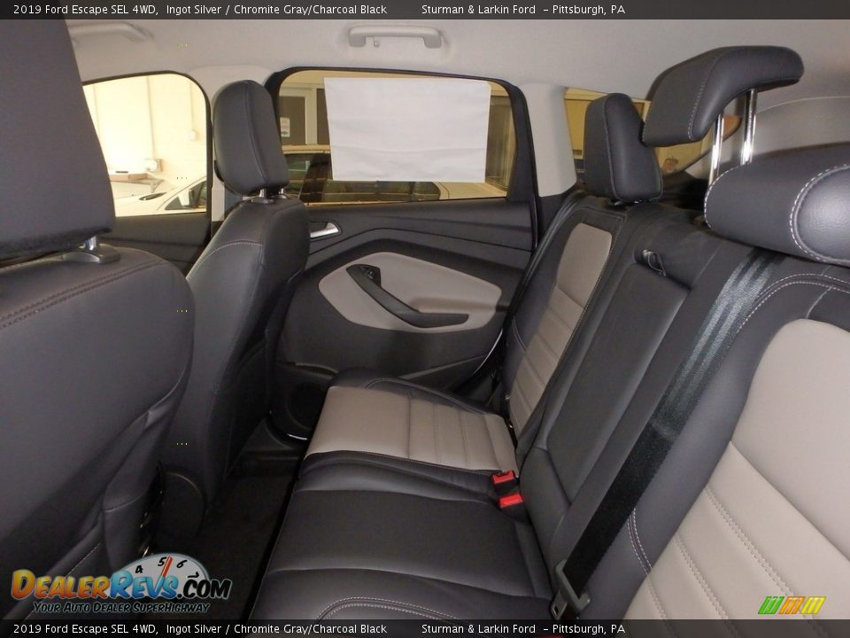 2019 Ford Escape SEL 4WD Ingot Silver / Chromite Gray/Charcoal Black Photo #8