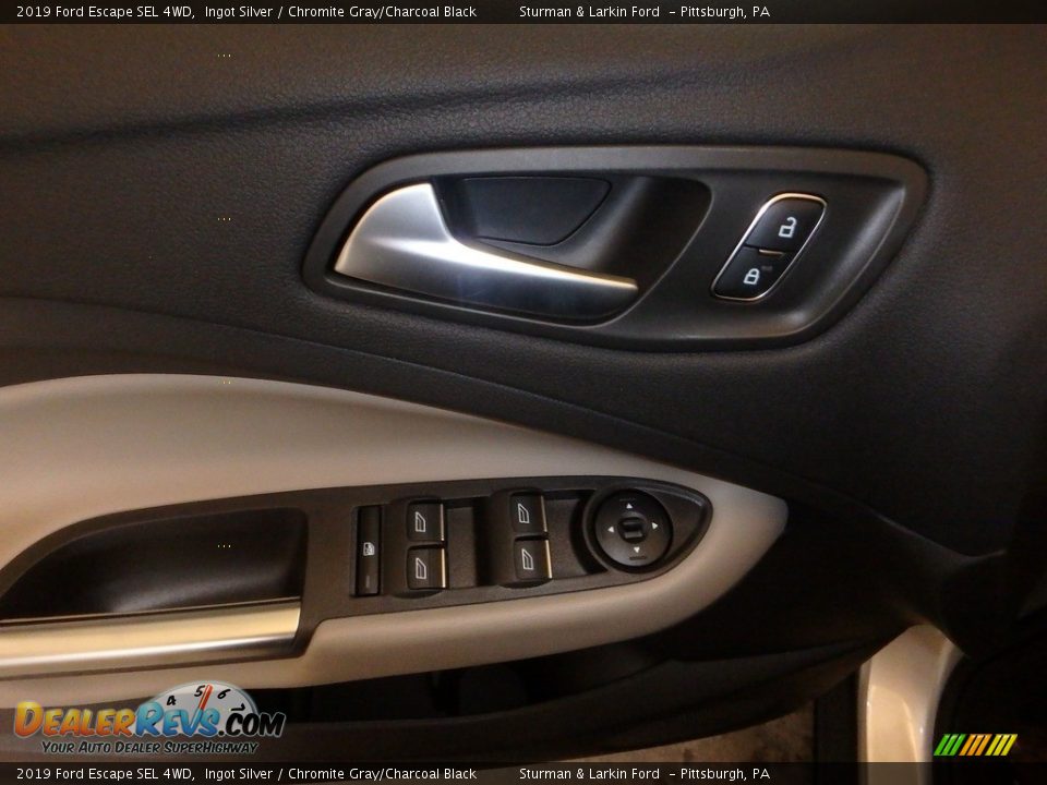 2019 Ford Escape SEL 4WD Ingot Silver / Chromite Gray/Charcoal Black Photo #10