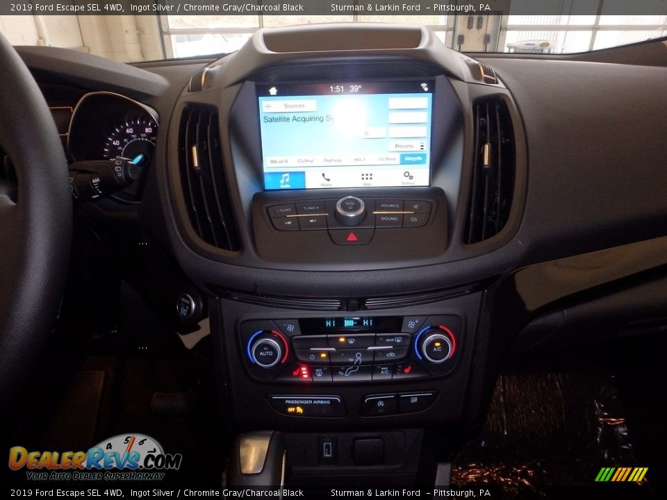 2019 Ford Escape SEL 4WD Ingot Silver / Chromite Gray/Charcoal Black Photo #13