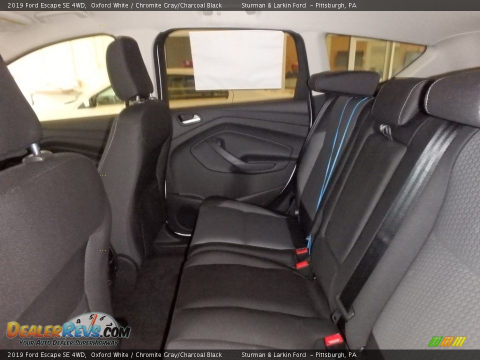 2019 Ford Escape SE 4WD Oxford White / Chromite Gray/Charcoal Black Photo #8