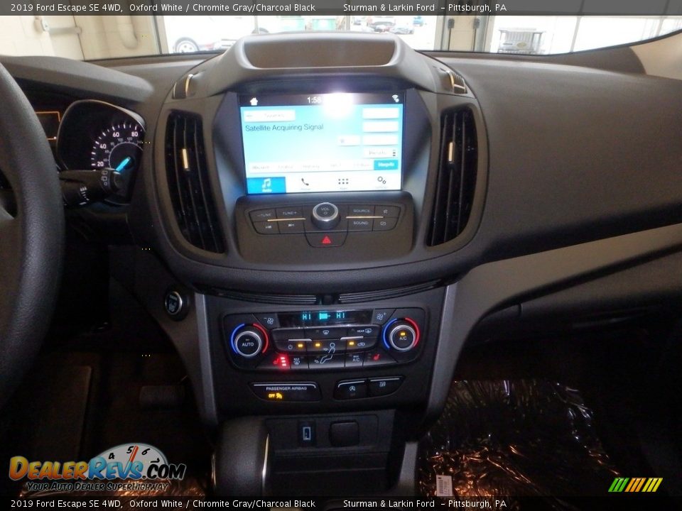 2019 Ford Escape SE 4WD Oxford White / Chromite Gray/Charcoal Black Photo #13