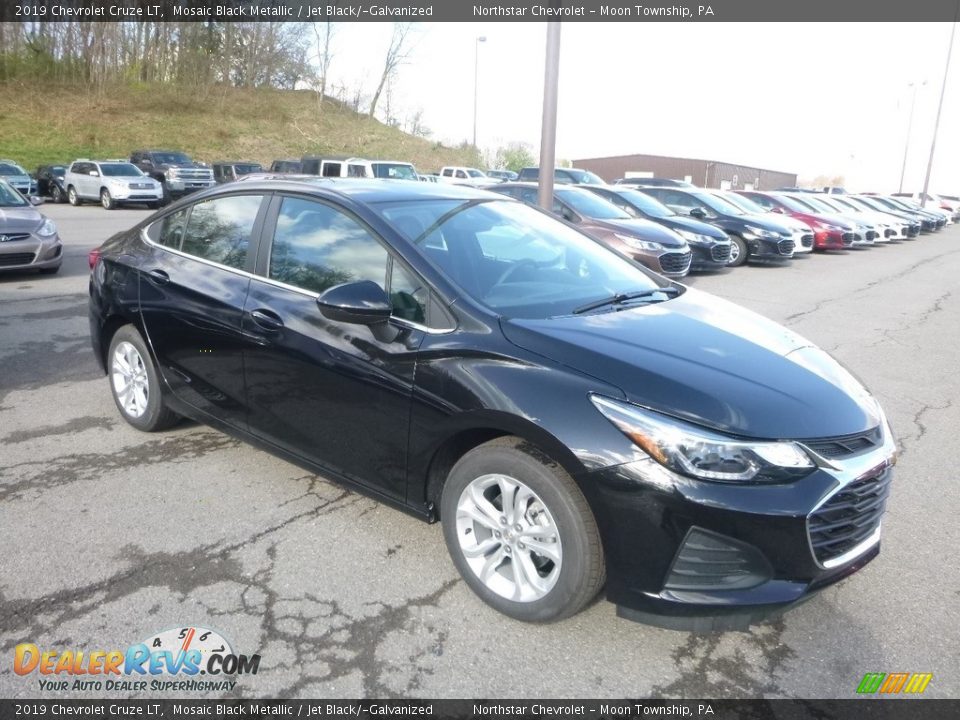 2019 Chevrolet Cruze LT Mosaic Black Metallic / Jet Black/­Galvanized Photo #7