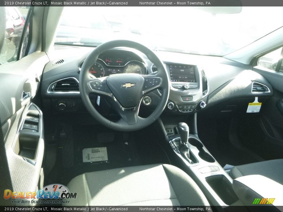 2019 Chevrolet Cruze LT Mosaic Black Metallic / Jet Black/­Galvanized Photo #13
