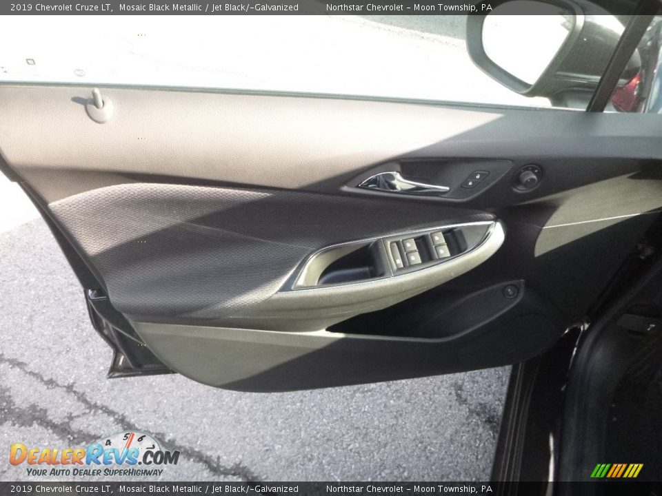 2019 Chevrolet Cruze LT Mosaic Black Metallic / Jet Black/­Galvanized Photo #14