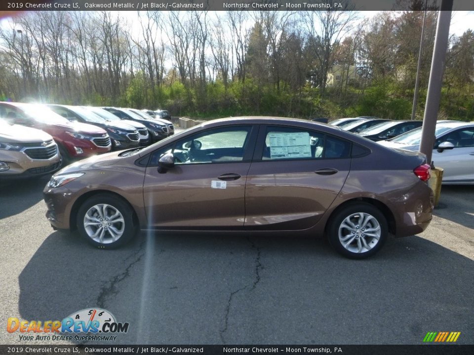 2019 Chevrolet Cruze LS Oakwood Metallic / Jet Black/­Galvanized Photo #2