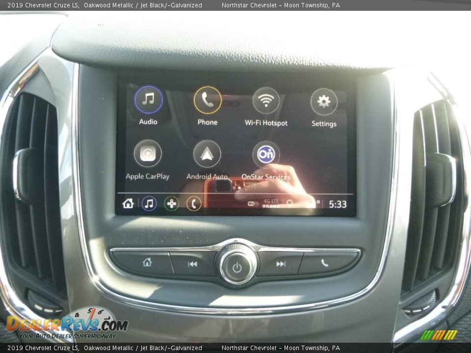 2019 Chevrolet Cruze LS Oakwood Metallic / Jet Black/­Galvanized Photo #17