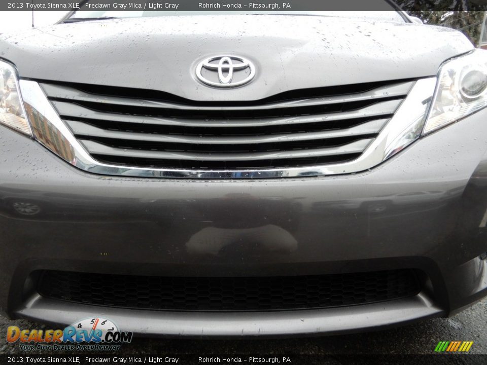 2013 Toyota Sienna XLE Predawn Gray Mica / Light Gray Photo #13