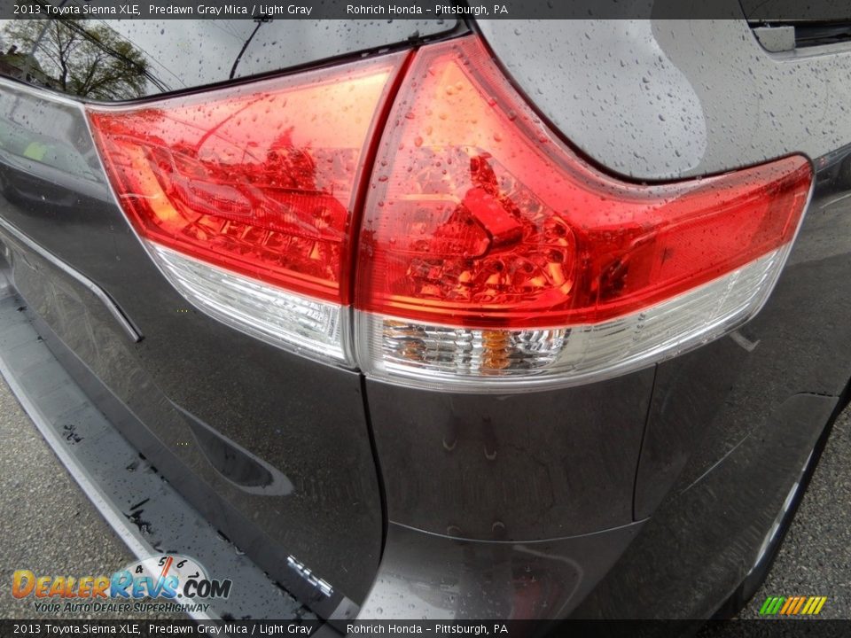 2013 Toyota Sienna XLE Predawn Gray Mica / Light Gray Photo #15