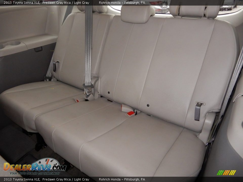 2013 Toyota Sienna XLE Predawn Gray Mica / Light Gray Photo #20