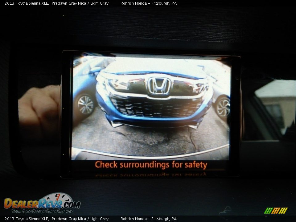 2013 Toyota Sienna XLE Predawn Gray Mica / Light Gray Photo #25