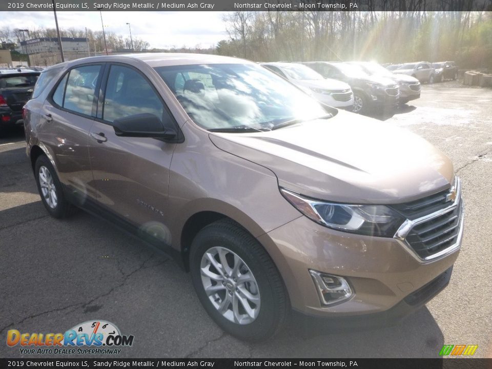 2019 Chevrolet Equinox LS Sandy Ridge Metallic / Medium Ash Gray Photo #7